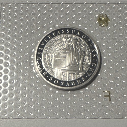Brd gedenkmünze 2001 pp - 10,
