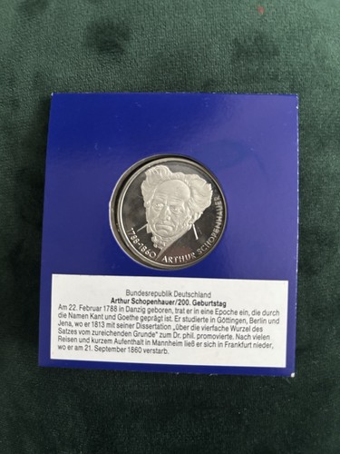 Gedenkmünze 1988 silber - dm,