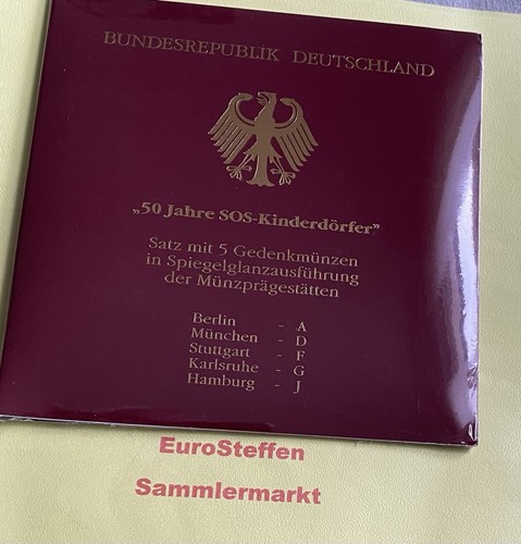 Gedenkmünzen satz 1999 - 10,
