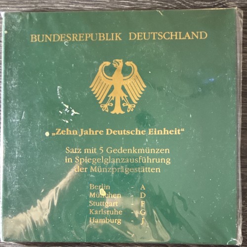 Gedenkmünzen satz - 10, dm