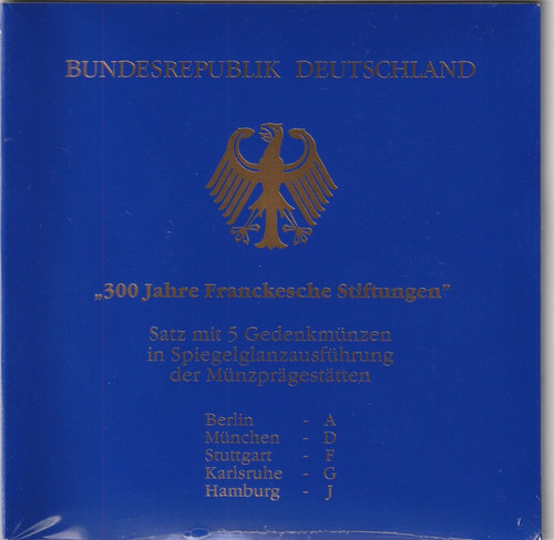 Brd 1998 adfgj 925er - brd, dm