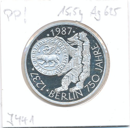 Bundesrepublik 1987 750 - bundesrepublik, dm