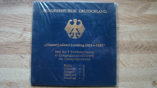 Brd dm gedenkmünzen - 5x,