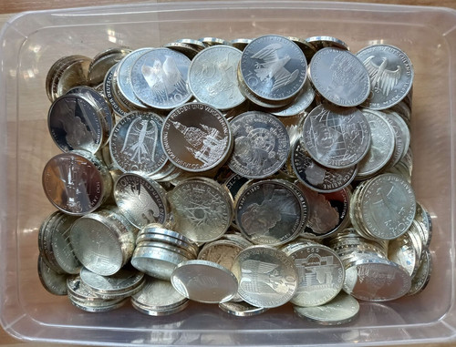 Brd gedenkmünzen 25 - brd, dm
