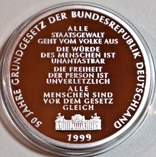 Gedenkprägung zur - gedenkprÄgung, 10