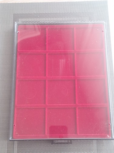 Lindner münzbox rauchglas - münzbox,
